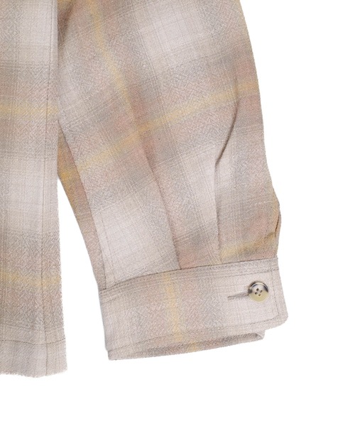 PENDLETON（ペンドルトン）の「【SE1】【PENDLETON/ペンドルトン】 4475-7003 COLLARLESS TOPSTAR JACKET（ノーカラージャケット・メンズ・Beige・M/L）」の13枚目の写真