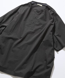 限定展開 Relax Fit リラックスフィット ヘンリーネック プルオーバーシャツ
