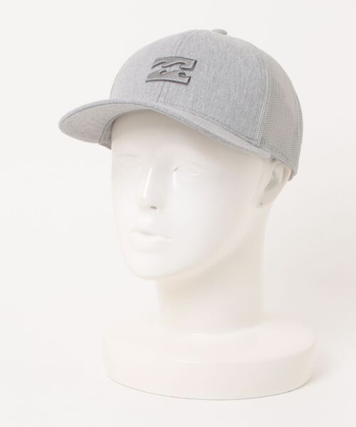 BILLABONG（ビラボン）の「BILLABONG メンズ ALL DAY TRUCKER キャップ 【2026年春夏モデル】（キャップ・メンズ・ヘザーグレー/ブラック・FREE）」の2枚目の写真