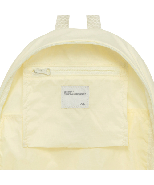 THECOLDESTMOMENT(ザコールデストモーメント)の「TCM belt strap nylon backpack (yellow)(バックパック/リュック・レディース・その他・OS)」の5枚目の写真