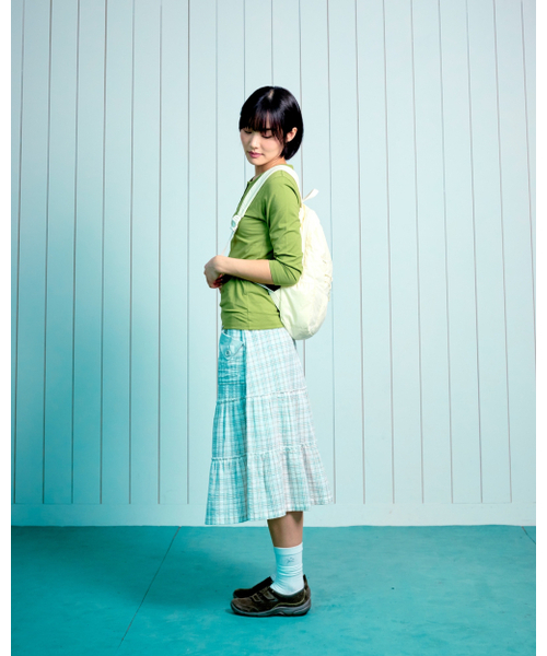 THECOLDESTMOMENT(ザコールデストモーメント)の「TCM belt strap nylon backpack (yellow)(バックパック/リュック・レディース・その他・OS)」の7枚目の写真
