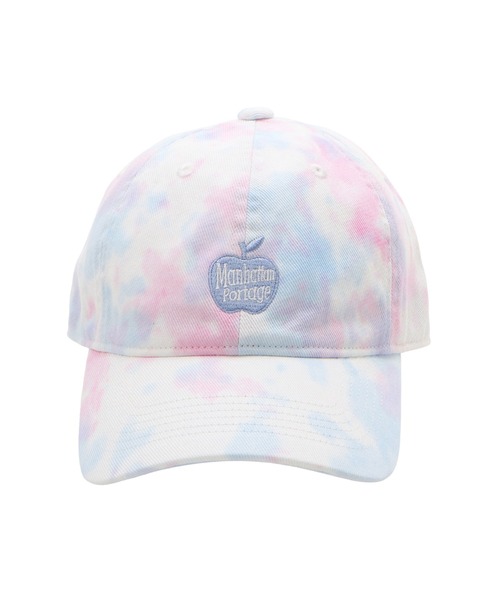 Manhattan Portage（マンハッタンポーテージ）の「Tie Dye Apple Emb Cap（キャップ・メンズ・ブラック・FREE）」の2枚目の写真