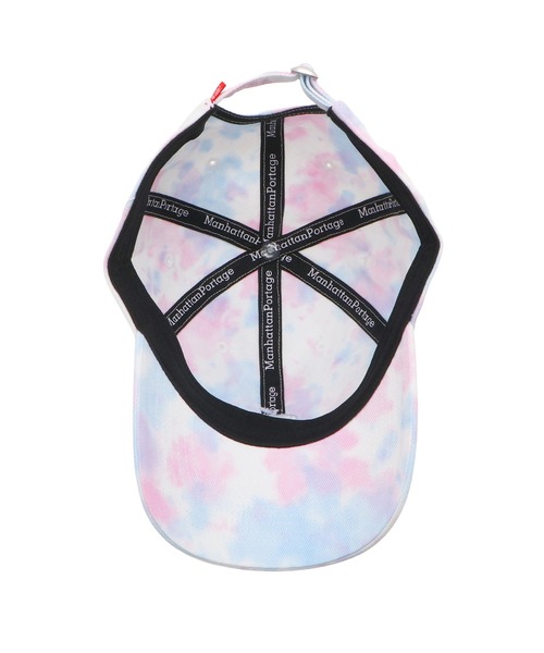 Manhattan Portage（マンハッタンポーテージ）の「Tie Dye Apple Emb Cap（キャップ・メンズ・ブラック・FREE）」の6枚目の写真