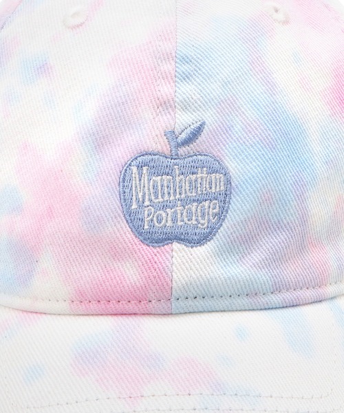 Manhattan Portage（マンハッタンポーテージ）の「Tie Dye Apple Emb Cap（キャップ・メンズ・ブラック・FREE）」の7枚目の写真