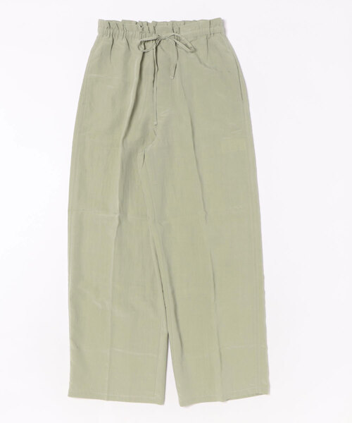 Bshop（ビショップ）の「BRACCAE | テンセルポプリン ドローストリングパンツ（その他パンツ・レディース・ブラウン/ベージュ・1/2）」の2枚目の写真