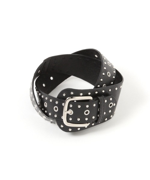 3.3 Field Trip (3.3フィールドトリップ)の「3.3 Field Trip/スタッズウエストベルト(ベルト・レディース・ブラック・FREE)」の7枚目の写真