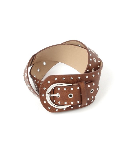 3.3 Field Trip (3.3フィールドトリップ)の「3.3 Field Trip/スタッズウエストベルト(ベルト・レディース・ブラック・FREE)」の6枚目の写真