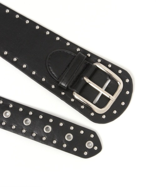 3.3 Field Trip (3.3フィールドトリップ)の「3.3 Field Trip/スタッズウエストベルト(ベルト・レディース・ブラック・FREE)」の9枚目の写真