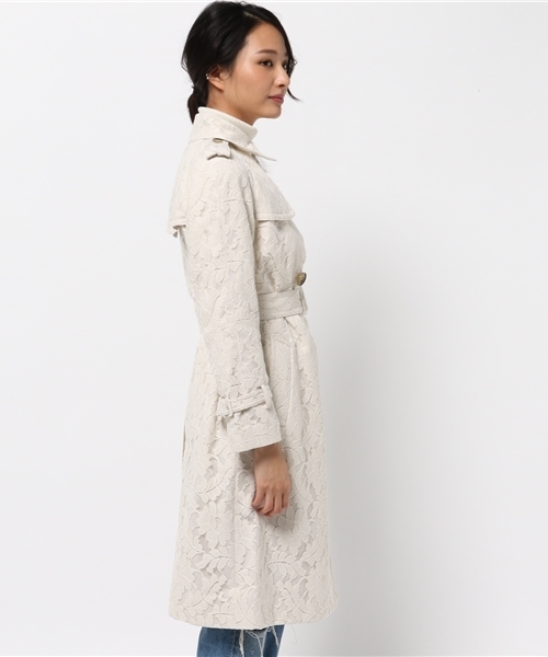 GRACE CLASS⭐️トレンチコート⭐️レース GRACE CONTINENTAL（グレースコンチネンタル）の「レーストレンチ