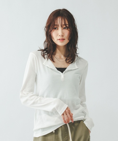 GLOBAL WORK(グローバルワーク)の「Fffit エフィット/カップ付きキャミショート/625138(キャミソール・レディース・ダークブラウン/オフホワイト/ブラック・X-LARGE/LARGE/SMALL/MEDIUM)」の22枚目の写真