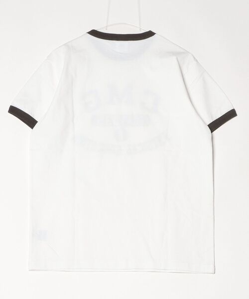 Champion(チャンピオン)の「チャンピオン SHORT SLEEVE T-SHIRT(Tシャツ/カットソー・メンズ・ホワイト×ブルー/ホワイト×ブラック・M/L/LL)」の3枚目の写真