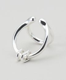 【Soierie/ソワリー】 Key Motif Cuff ring