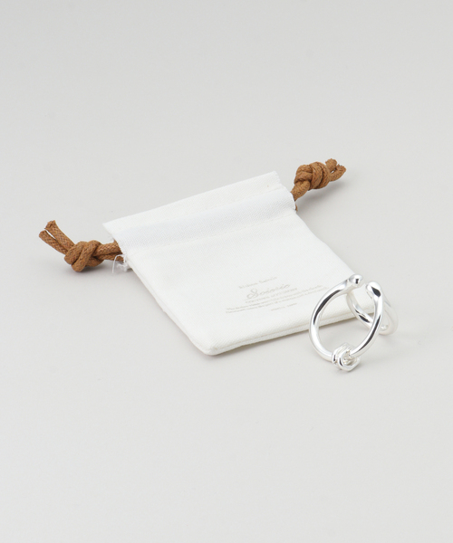Soierie（ソワリー）の「【Soierie/ソワリー】 Key Motif Cuff ring（ネックレス・レディース・シルバー・FREE）」の5枚目の写真