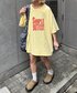 CIAOPANIC TYPY（チャオパニックティピー）の「【UNISEX】【プラスサイズあり】スラブ天竺ピグメントロゴTEE（Tシャツ/カットソー・MEDIUM）」