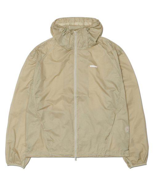 NOMANUAL（NOMANUAL）の「DUNE LIGHT NYLON JACKET - BEIGE（ナイロンジャケット・レディース・その他・MEDIUM/LARGE/SMALL）」の2枚目の写真