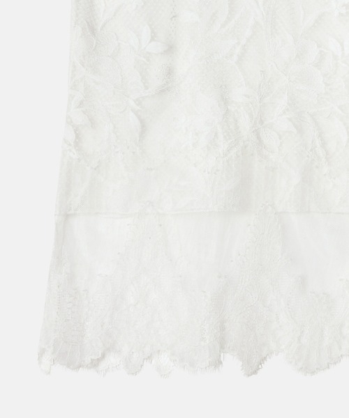 LE CIEL BLEU（ルシェルブルー）の「レースキャミトップ / Lace Cami Top（シャツ/ブラウス・レディース・オフホワイト・36）」の12枚目の写真