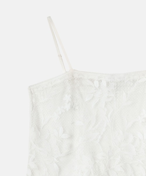 LE CIEL BLEU（ルシェルブルー）の「レースキャミトップ / Lace Cami Top（シャツ/ブラウス・レディース・オフホワイト・36）」の11枚目の写真