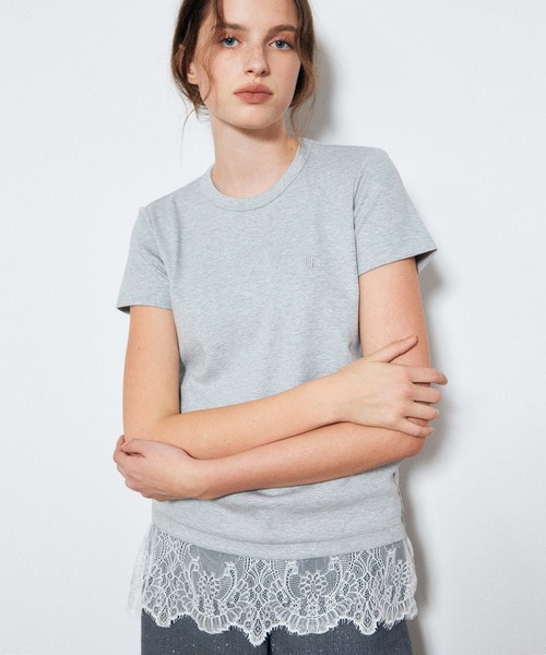 LE CIEL BLEU（ルシェルブルー）の「レースキャミトップ / Lace Cami Top（シャツ/ブラウス・レディース・オフホワイト・36）」の5枚目の写真