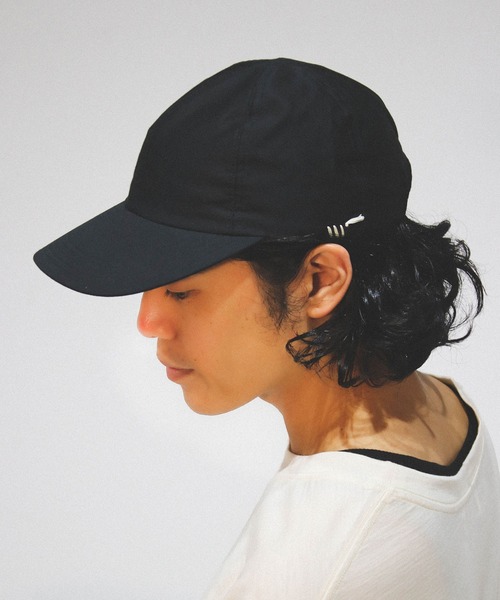 HUNTISM(ハンティズム)の「Curved Visor Cap / カーブバイザー 6パネルキャップ(キャップ・メンズ・ブラック・FREE)」の6枚目の写真