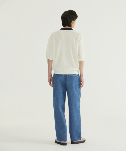 COVERNAT(カバーナット)の「オープンカラー ハーフニット オレンジ(ニット/セーター・レディース・その他・SMALL/MEDIUM/LARGE/X-LARGE)」の5枚目の写真
