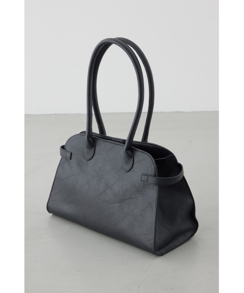 AZUL by moussy（アズールバイマウジー）の「メタルパーツベルトハンドバッグ（ハンドバッグ・レディース・キャメル/ブラック・FREE）」の9枚目の写真