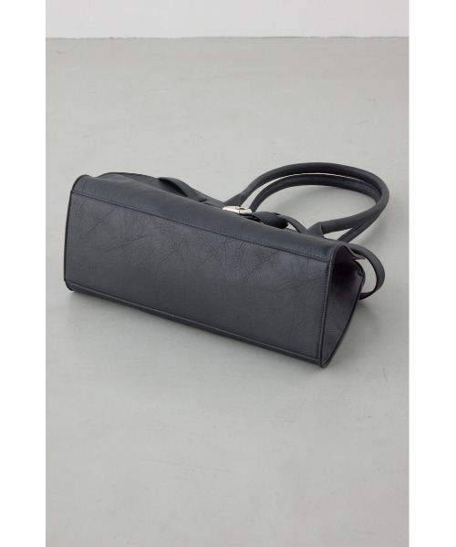 AZUL by moussy（アズールバイマウジー）の「メタルパーツベルトハンドバッグ（ハンドバッグ・レディース・キャメル/ブラック・FREE）」の13枚目の写真