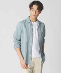 Paul Stuart（ポールスチュアート）の「【ウォッシャブル】シャンブレーリネンシャツ（シャツ/ブラウス）」