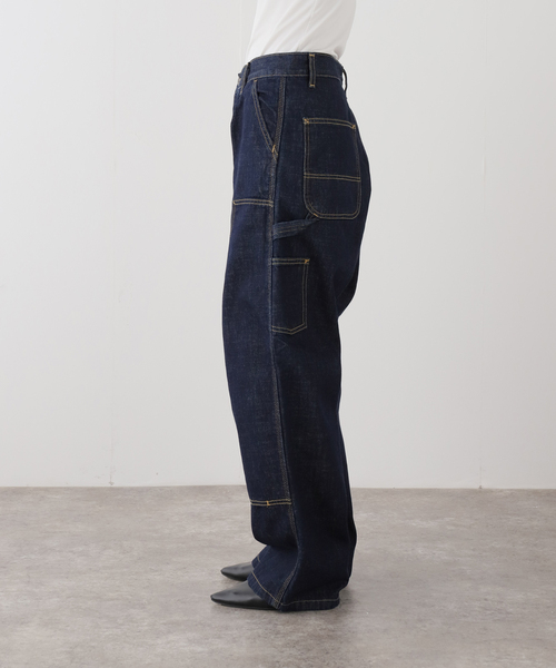 Carhartt WIP(カーハートダブリューアイピー)の「【CARHARTT WIP】 W' BRANDON DOUBLE KNEE PANT(その他パンツ・レディース・ブルー系その他・X-SMALL/SMALL)」の2枚目の写真