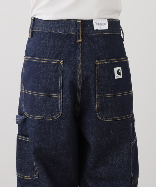 Carhartt WIP(カーハートダブリューアイピー)の「【CARHARTT WIP】 W' BRANDON DOUBLE KNEE PANT(その他パンツ・レディース・ブルー系その他・X-SMALL/SMALL)」の5枚目の写真
