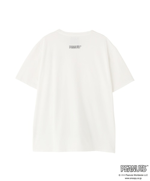 TRIPPY ART(トリッピーアート)の「TRIPPY ART(トリッピーアート)SNOOPY ON THE BEACH 3D TEE(Tシャツ/カットソー・メンズ・ホワイト・L/S/M)」の2枚目の写真