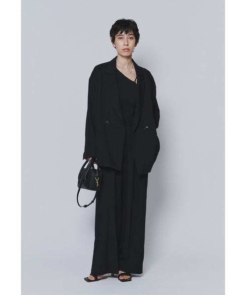 1er Arrondissement(プルミエアロンディスモン)の「テンセルツイルイージーパンツ(その他パンツ・レディース・ブラック系その他3/ブラウン系その他5・38/36)」の3枚目の写真