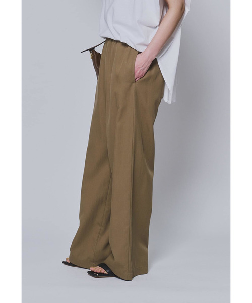 1er Arrondissement(プルミエアロンディスモン)の「テンセルツイルイージーパンツ(その他パンツ・レディース・ブラック系その他3/ブラウン系その他5・38/36)」の9枚目の写真