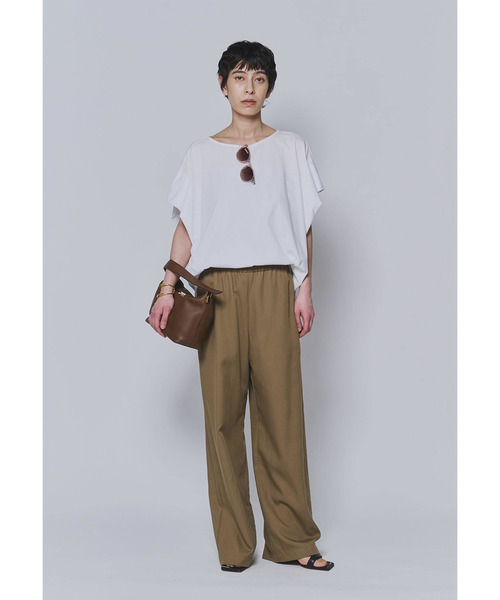 1er Arrondissement(プルミエアロンディスモン)の「テンセルツイルイージーパンツ(その他パンツ・レディース・ブラック系その他3/ブラウン系その他5・38/36)」の10枚目の写真