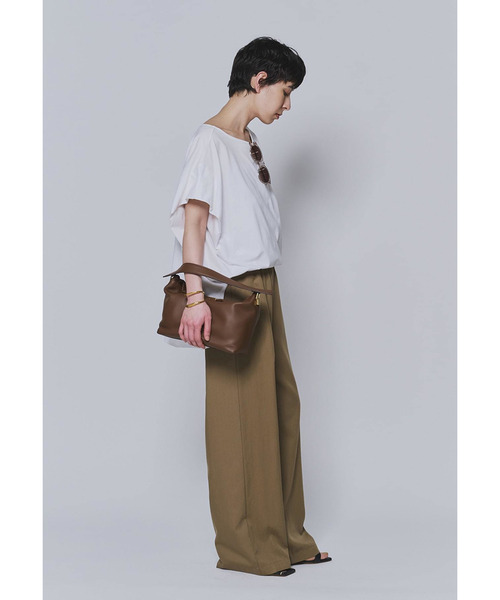 1er Arrondissement(プルミエアロンディスモン)の「テンセルツイルイージーパンツ(その他パンツ・レディース・ブラック系その他3/ブラウン系その他5・38/36)」の11枚目の写真