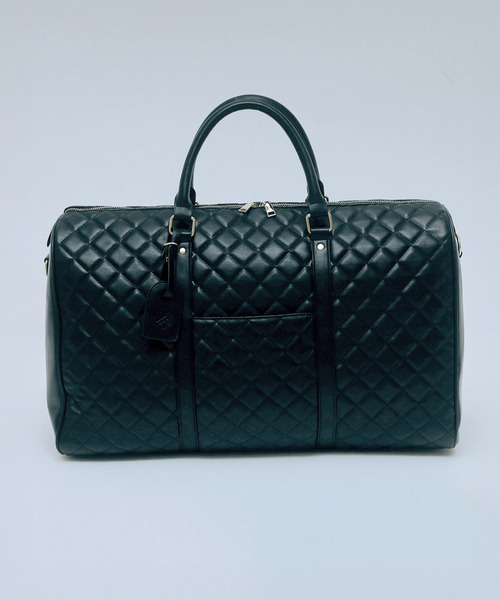ROYAL PARTY(ロイヤルパーティー)の「【Lサイズ】キルティングボストンBAG(ボストンバッグ・レディース・オフホワイト/ブラック・FREE)」の2枚目の写真