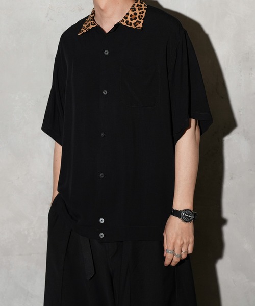 DEL MAR sportswear(デルマースポーツウェア)の「DEL MAR sportswear / デルマースポーツウエアー 60S BOWLING SHIRT ボーリングシャツ(シャツ/ブラウス・メンズ・ブラック/レオパード・MEDIUM/SMALL/LARGE)」の21枚目の写真