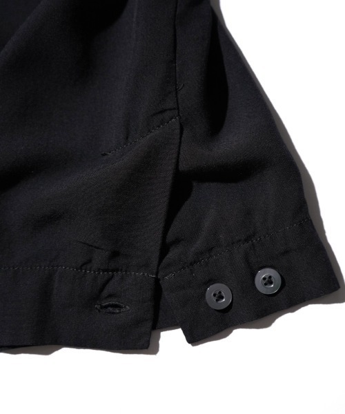 DEL MAR sportswear(デルマースポーツウェア)の「DEL MAR sportswear / デルマースポーツウエアー 60S BOWLING SHIRT ボーリングシャツ(シャツ/ブラウス・メンズ・ブラック/レオパード・MEDIUM/SMALL/LARGE)」の3枚目の写真