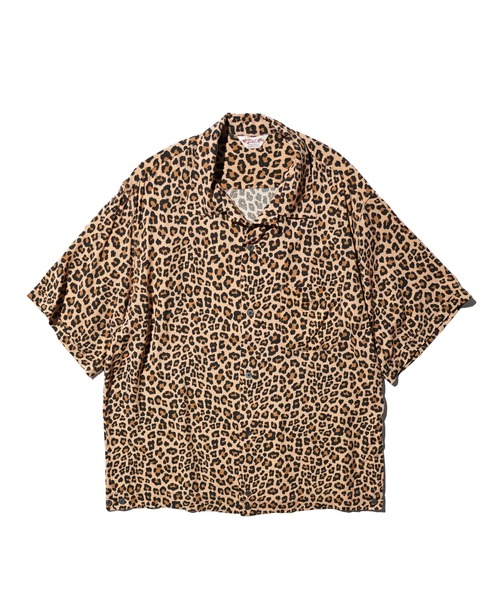 DEL MAR sportswear(デルマースポーツウェア)の「DEL MAR sportswear / デルマースポーツウエアー 60S BOWLING SHIRT ボーリングシャツ(シャツ/ブラウス・メンズ・ブラック/レオパード・MEDIUM/SMALL/LARGE)」の6枚目の写真