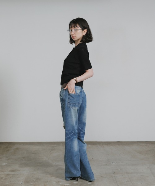 U.S. POLO ASSN.(ユーエスポロアッスン)の「U.S. POLO ASSN./ユーエスポロアッスン ケーブル半袖カーディガン 秋 秋服 2026年秋冬 冬服(カーディガン/ボレロ・レディース・ブラック/ブラック系その他/ネイビー・S/M/L)」の19枚目の写真