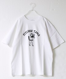 FREDY MAC（フレディーマック）の「【マックT】【PITCHER TAMA】original body T-shirts（Tシャツ/カットソー）」