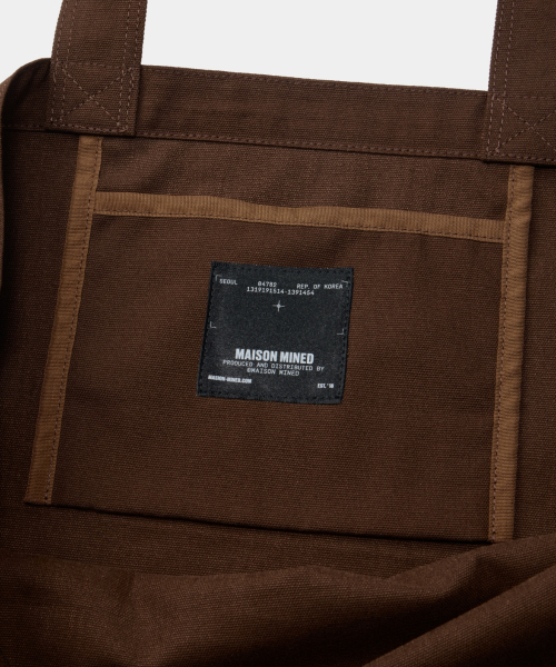 MAISON MINED（メゾンミネド）の「MAISON ECO BAG BROWN（ショルダーバッグ・メンズ・その他・FREE）」の10枚目の写真