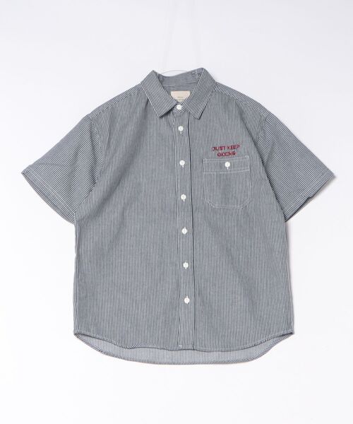 CORISCO（コリスコ）の「バックアニマル柄 ヒッコリー半袖シャツ(M1)（シャツ/ブラウス・メンズ・その他1/その他2・MEDIUM/LARGE/X-LARGE）」の11枚目の写真