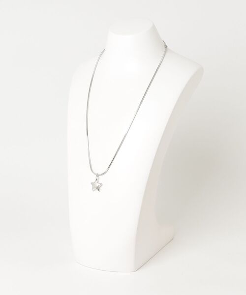 韓国Y2K EZO jewels EKIRUシルバーネックレス レディース スター ネックレス 韓国 Y2K(BDS)（ネックレス）｜tunee