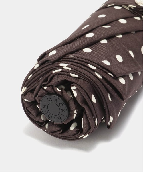Mackintosh（マッキントッシュ）の「《追加》MACKINTOSH/マッキントッシュ AYR 晴雨兼用折り畳み傘 A261CL0027UBUD（折りたたみ傘・レディース・ブラック・FREE）」の7枚目の写真