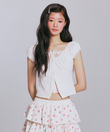 LAYERED BLOUSE_WHITE
