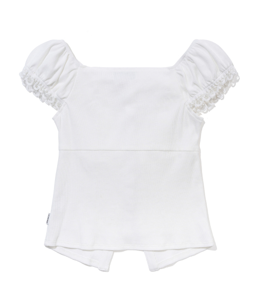 YOUHEE(ユヒ)の「LAYERED BLOUSE_WHITE(シャツ/ブラウス・レディース・その他・SMALL/MEDIUM)」の3枚目の写真