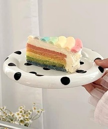 Made in I（メイドインアイ）の「ぷっくりドット柄プレート（食器）」