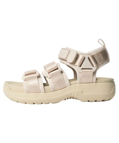 SHAKA(シャカ)の「SHAKA/シャカ NEO BUNGY EVOL(サンダル・レディース・ライトベージュ/ブラック・24cm/25cm/23cm)」の1枚目の写真