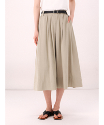 Barrel Volume Skirt _Beige