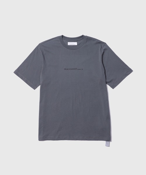 OAMC（オーエーエムシー）の「【OAMC PEACEMAKER/オーエーエムシー ピースメーカー】Regular Tee Birds Print（Tシャツ/カットソー・メンズ・ホワイト/チャコールグレー・L/M）」の2枚目の写真